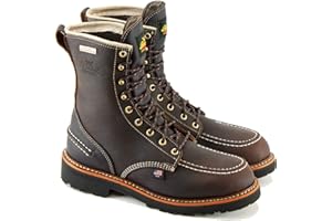 Thorogood Mens 8" FLYWAY USA BRN W/P Boots
