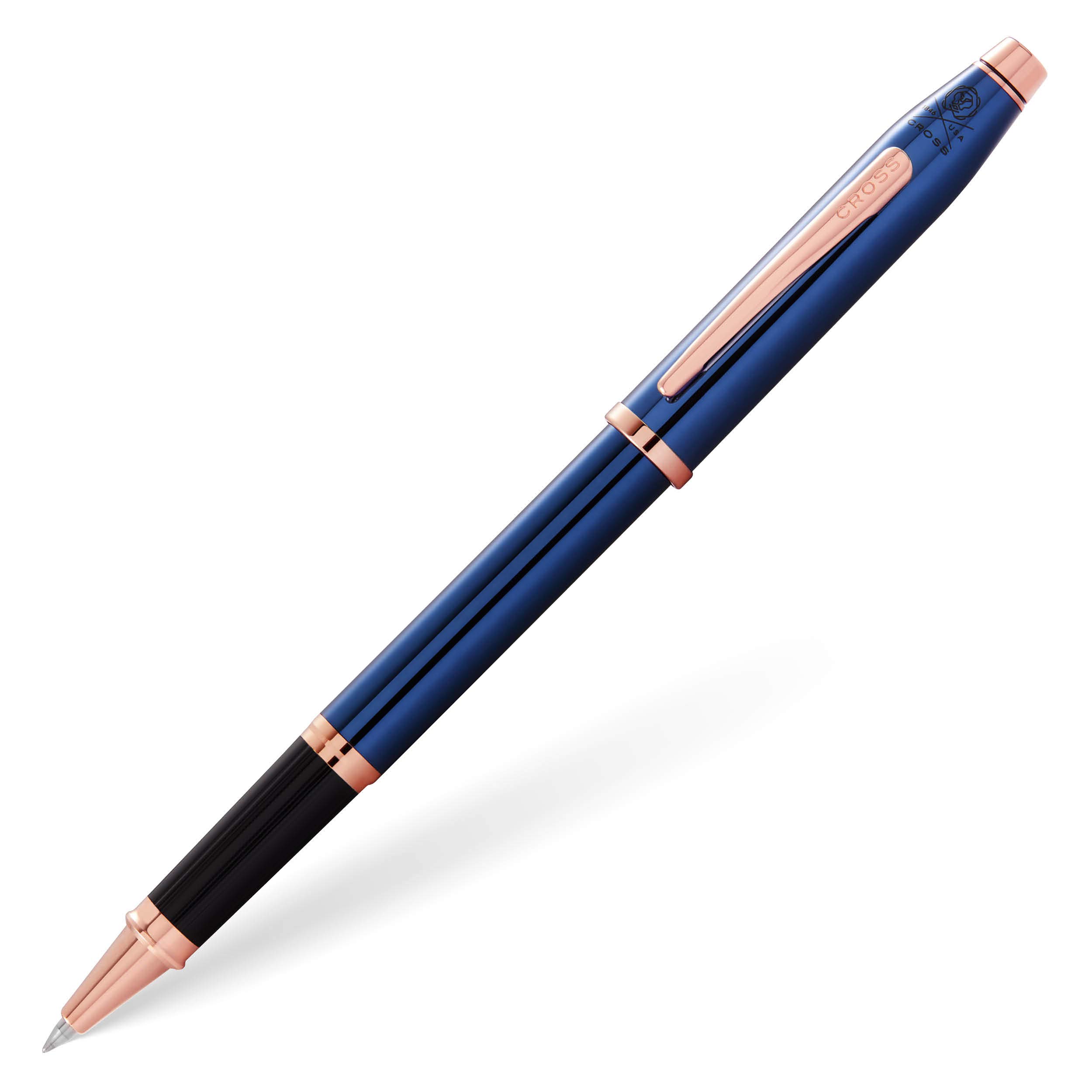 CROSS Century II Translucent Cobalt Blue Lacquer Rollerball Pen