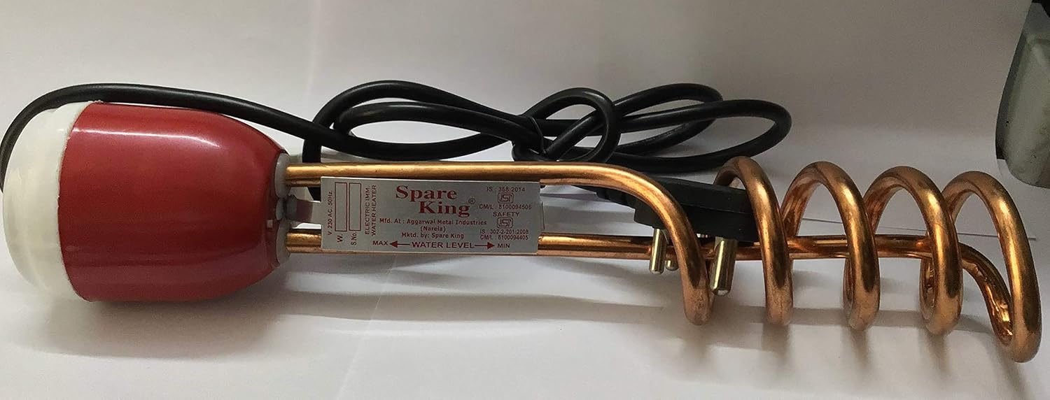 Buy TechWiz 2000 Watt Water Heating Rod Immersion Rod Water Heater (100 Copper) Shock Proof