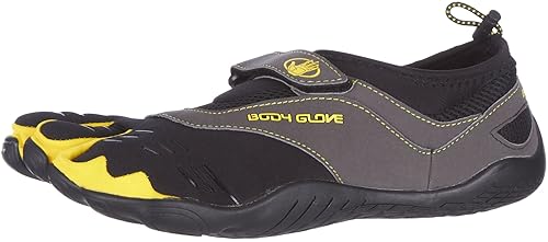 Body Glove Men's 3T Barefoot Max Water Shoe, Black/Yellow, in