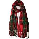 Loiyadn Winter Scarfs for Women - Womens Scarf Fashion Cashmere Scarf Plaid for Winter, 79" x 28",Warm Long Blanket