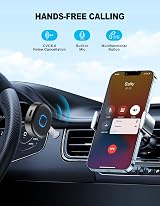 Mohard Car Bluetooth AUX Adapter 5.3 Receiver Mini Dual Connection 16H view 4