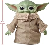Mattel Star Wars Grogu Plush 11 Inch The Mandalorian Baby Yoda Collectible view 5