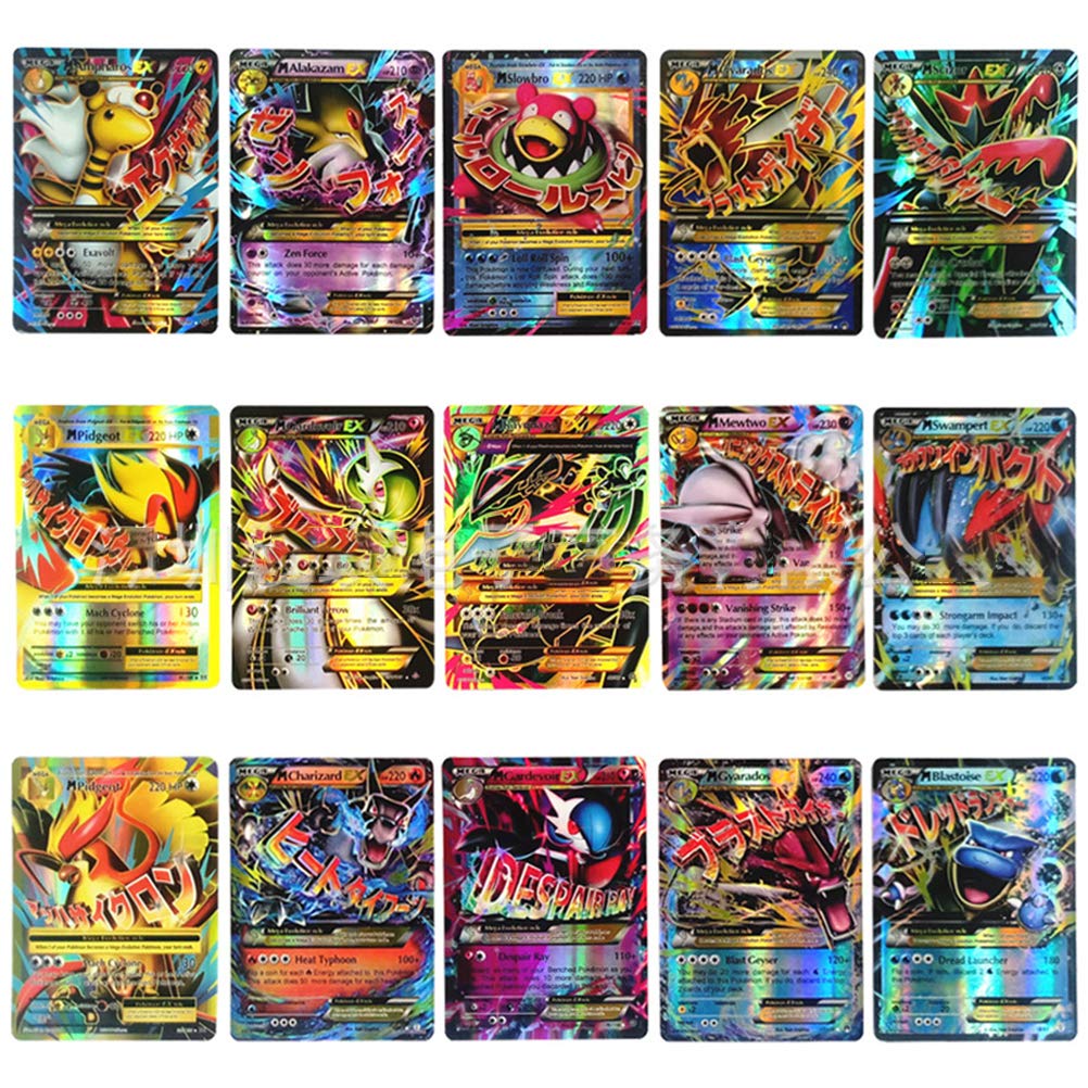 Buy Pokemon Cards Pack, 60Pcs Pokémon Assorted Cards Pokemon Shining
