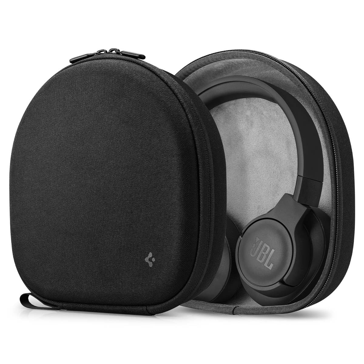 Spigen Klasden Pouch Universal Headphones Case Compatible with SONY WH-1000XM6 / Sony WH-1000XM5 / Bose Quiet Comfort/JBL Live Seires/JBL Tune Series - Black