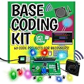 Base Kit Computer Coding Game for Kids 8-12+ and Teens to Learn Code &amp; Electronics. Great STEM Gift for Boys &amp; Girls for Real C++ Coding with Over 60 Projects Included.