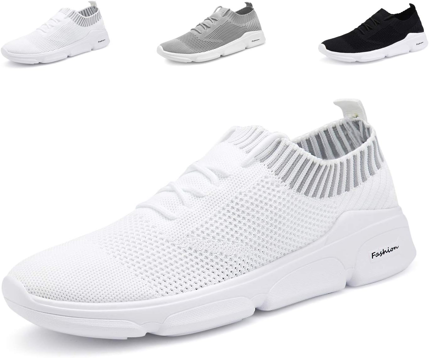 ANTETOKUPO Mens Athletic Walking Gym Shoes Comfortable Sports Tennis Lightweight Breathable Running Sneakers Shoes for Men