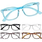 CCVOO Reading Glasses for Women/Men, Eyeglasses, Blue Light Readers for Women/Men, Computer Eye Glasses, Cheaters