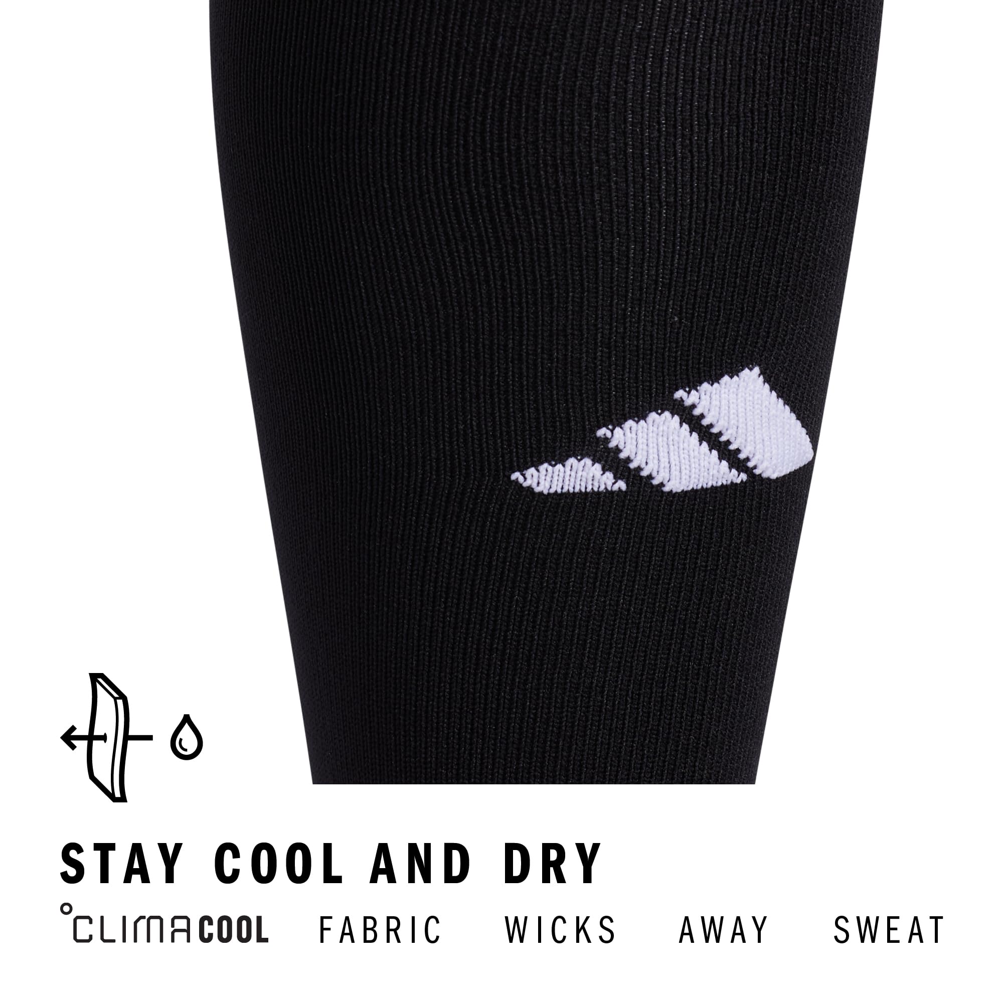 adidas Unisex Metro Soccer Socks for Men, Women, Youth, Boys and Girls, Team Sports
