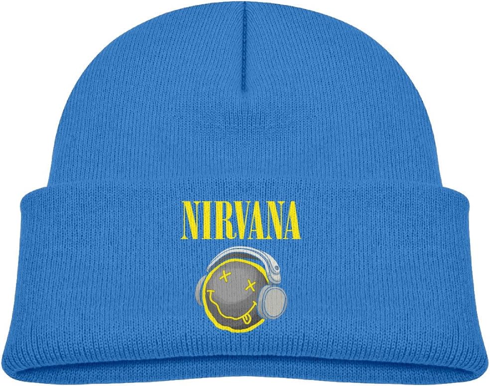 Deploeerad Kids Rock Grunge Band Kurt Cobain Knit Warm Beanie Hat Skull Cap