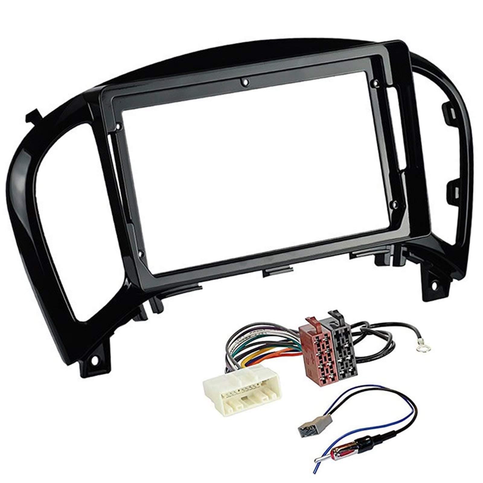 Sound-way - 9" inch dash car stereo facia radio adapter compatible with NISSAN Juke 2010+ / INFINITI ESQ 2014+ - KA22-106