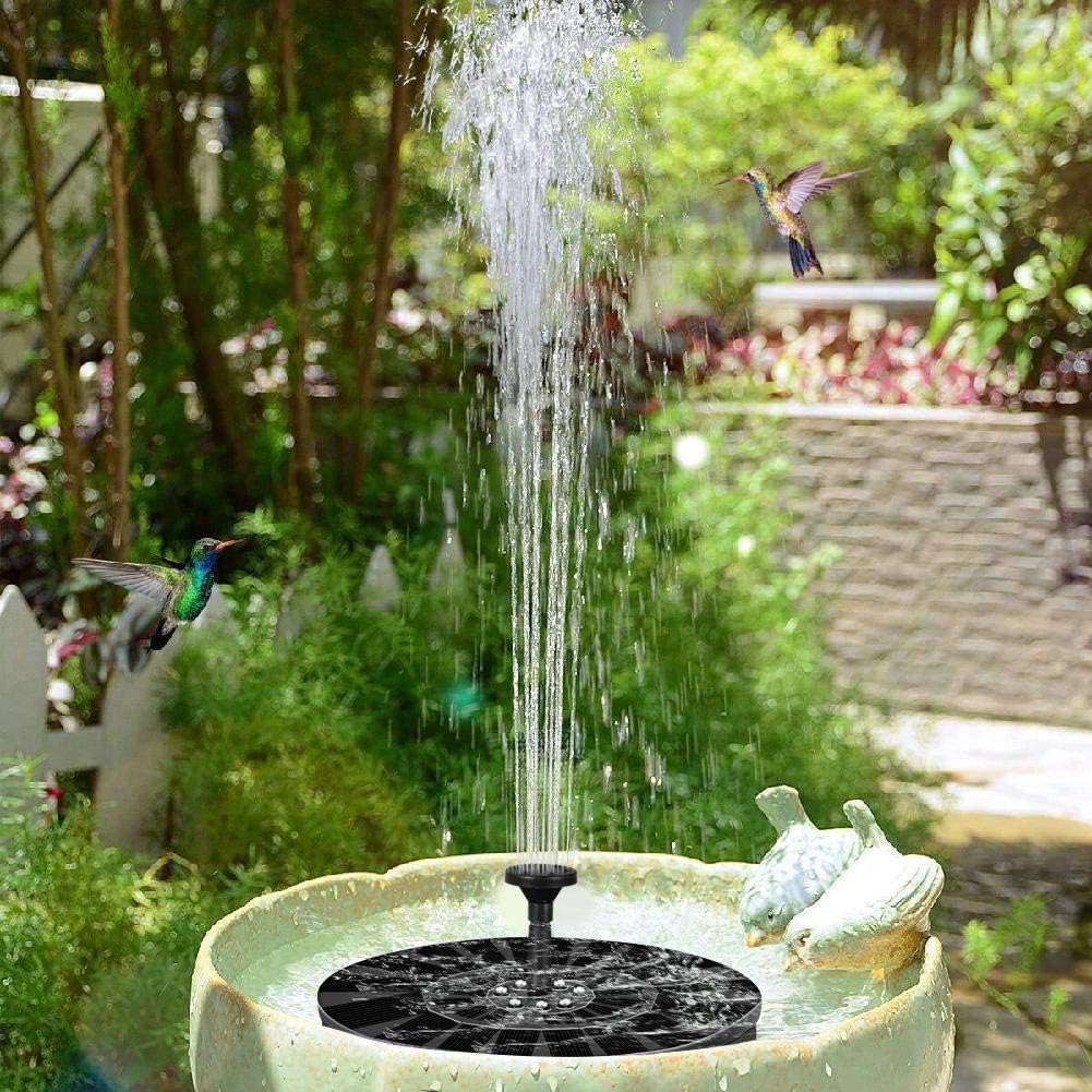 Solar Powered Water Fountain Pump For Birdbath Garden Backyard Pond Pool 2 4w 9v Floating Solar