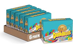 BETTY CROCKER DunkAroos Vanilla Cookies and Cinnamon Toast Crunch Frosting 6 ct (Pack of 6)