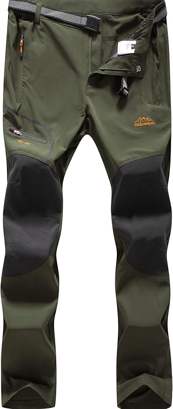 Amazon.com: BenBoy Men's Hiking Pants Outdoor Lightweight Waterproof Quick Dry Climbing Camping 