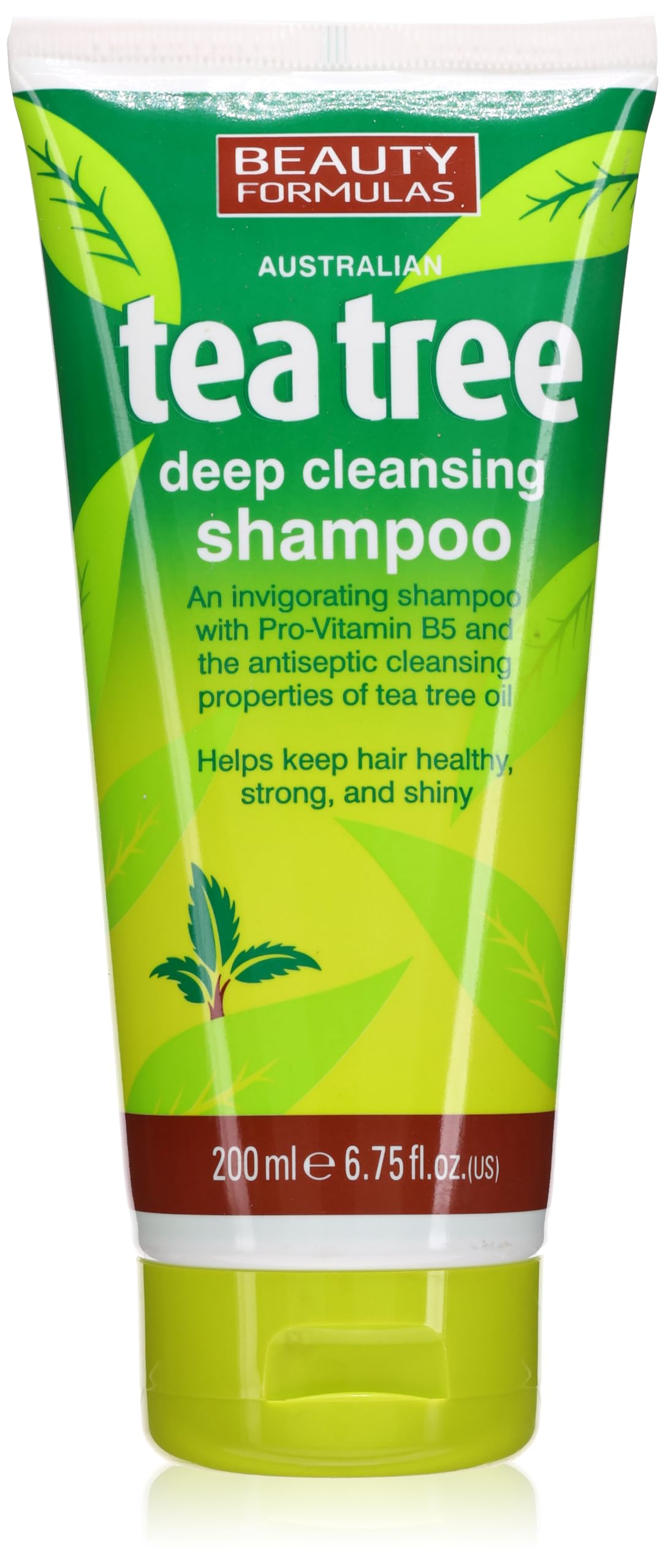 Beauty Formulas Australian Tea Tree Deep Cleansing Shampoo 200 Milliliters