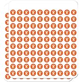 Clemson University Tigers Logo Planner Calendar Scrapbooking Crafting Stickers
