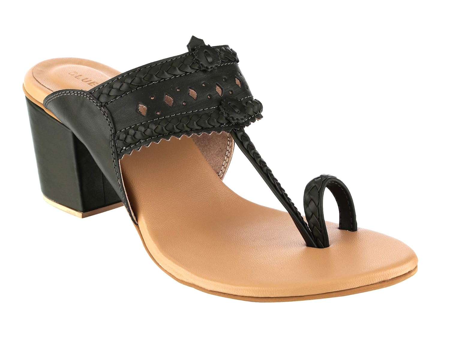 kolhapuri heel sandal