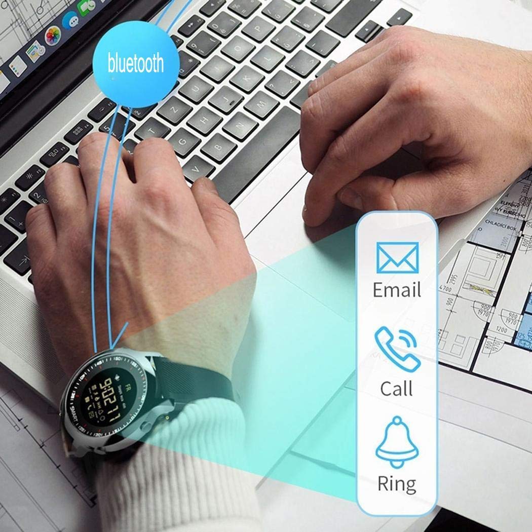 Iuyem Robuste, Flexible, einstellbare wasserdichte Unisex-Uhr Smartwatches