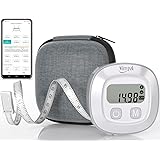 Slimpal Body Tape Measure with Case, Tool for Monitoring Body Fat, Measuring Tape for Body, Digital Smart Retractable Measuri