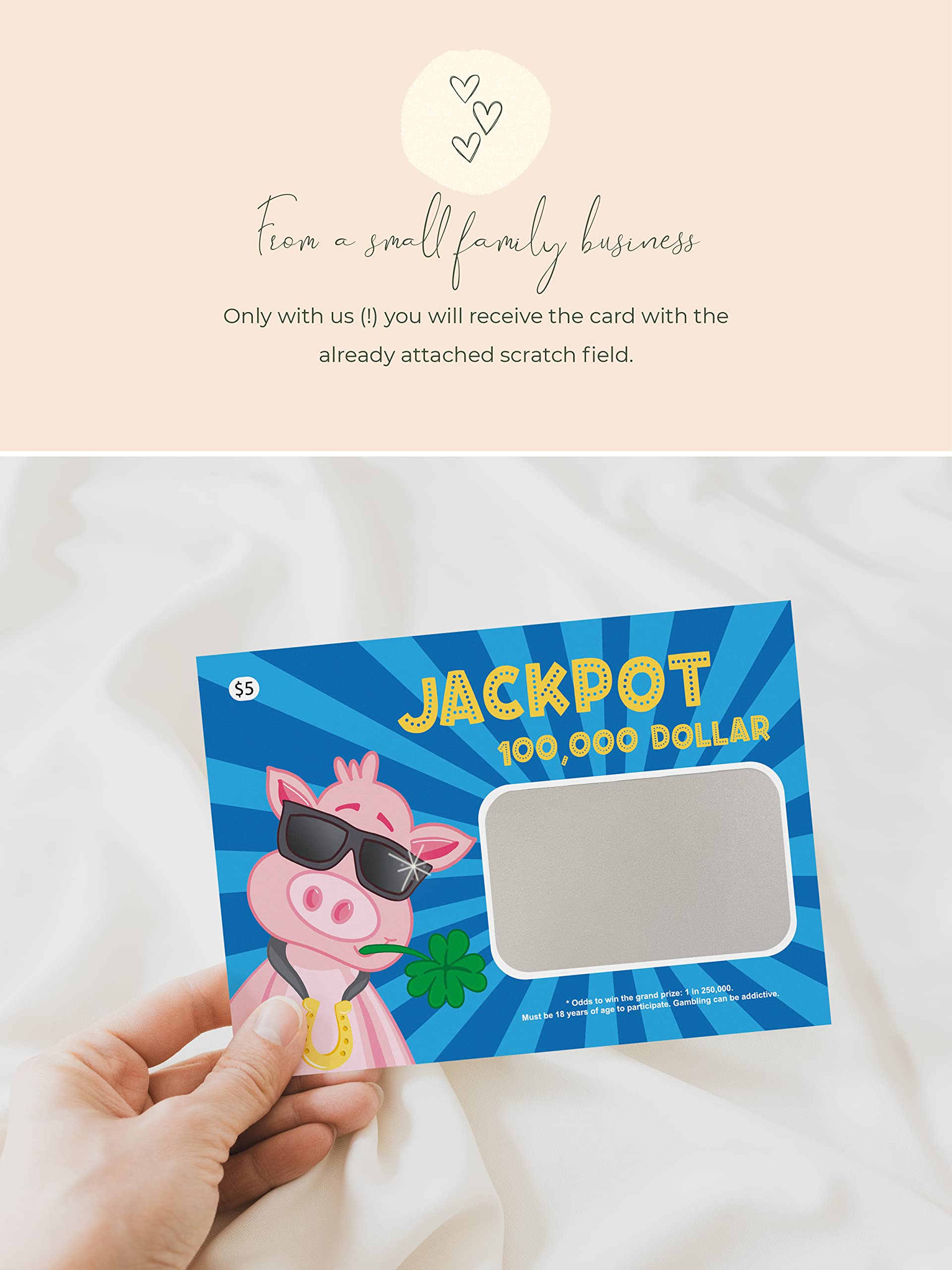 Jolicoon Pregnancy announcement lottery scratch cards - You are going to be an uncle - Uncle baby announcement lottery tickets