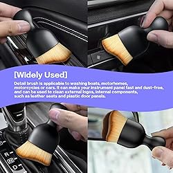 AOCISKA Car Interior Detailing Brush,Soft Bristle