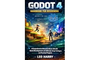 Godot 4 Handbook for Beginners: A Comprehensive Manual to Master 2D & 3D Game Development with GDScript, Design Techniques, a