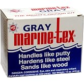 TRAVACO Products- Marine TEX Marine-TEX 14 OZ KIT Gray