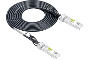 10Gtek 1.25G SFP DAC Twinax Cable, Passive, Compatible with Cisco SFP-1GBASE-CU3M, Ubiquiti UniFi, Fortinet and More, 3-Meter