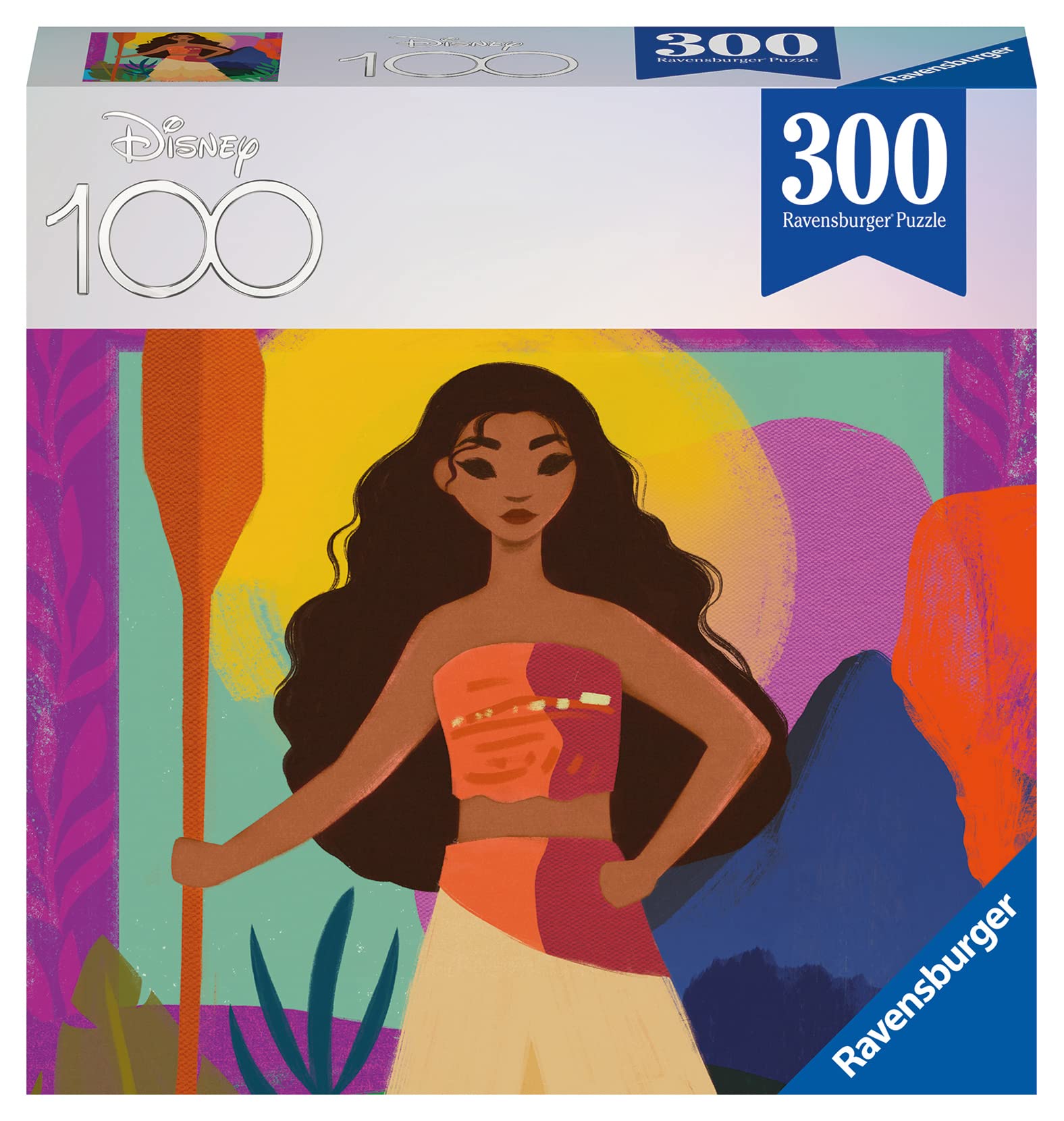 Ravensburger Disney 100th Anniversary Moana Jigsaw Puzzles for Adults and Kids Age 8 Years Up - 300 Pieces