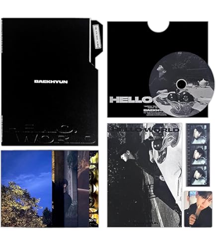 Amazon.com: BAEKHYUN EXO - Hello, World [Photobook Ver.] 4th