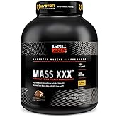 GNC AMP Mass XXX, Clinically Proven Weight Gainer Protein Powder, Improves Strength and Size, 780 Calories, 50g Protein, Micronized Amino Acids, Creatine, Betaine, Chocolate, 13 Servings, 6 Pounds