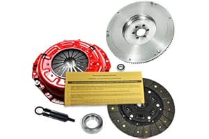 EFORTISSIMO RACING EFT Stage 1 Clutch Kit & Flywheel for 1984-88 Toyota 4Runner Pickup 22R 22RE 2.4L - Smooth Engagement & Increased Torque Capacity - Durable & Reliable Performance - Offers 12 Month Brand Warranty