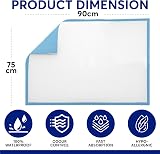ViraCare 15 Pack Incontinence Bed Pads 75x90cm Large Bed Protectors view 7
