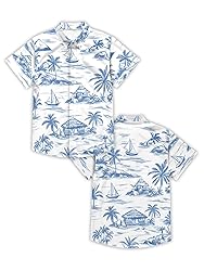 Hawaiian Shirts for Men Summer Beach Casual Short