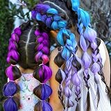 Aomig Braiding Hair Extensions 2Pcs 4 Color Jumbo Braids 122cm High Temp Wire view 5