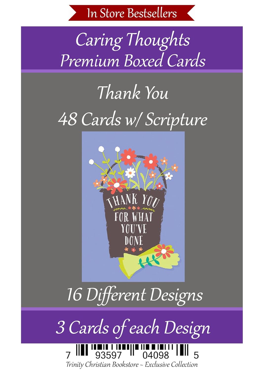 Thank You Cards Premium 48 count Christian / Religious