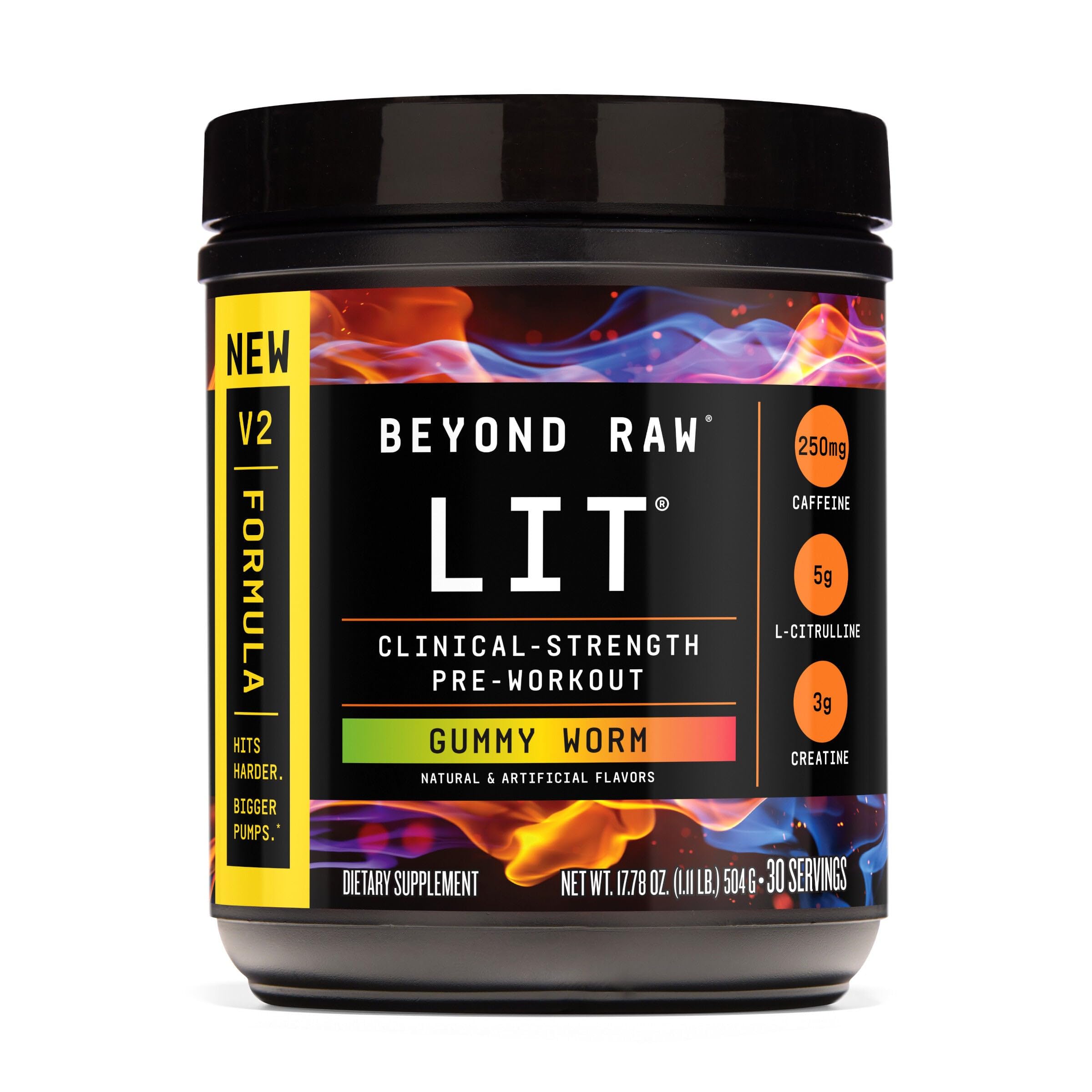LIT V2 Pre-Workout (Gummy Worm)