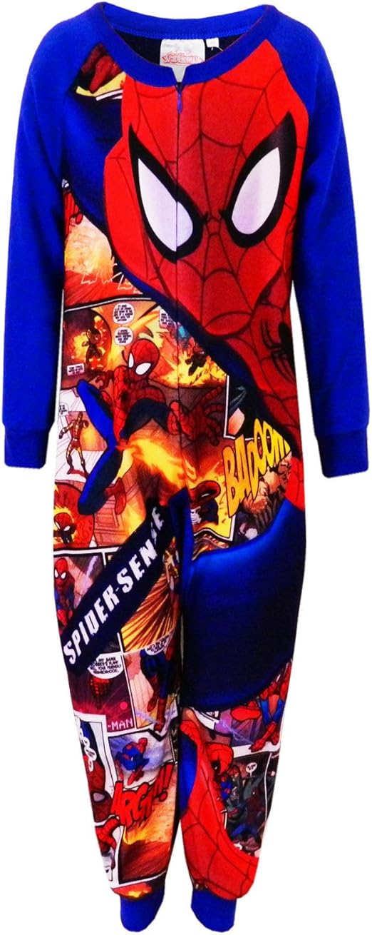 Spiderman Marvel Ultimate Onesie Royal Blue/Navy Size 2A Amazon