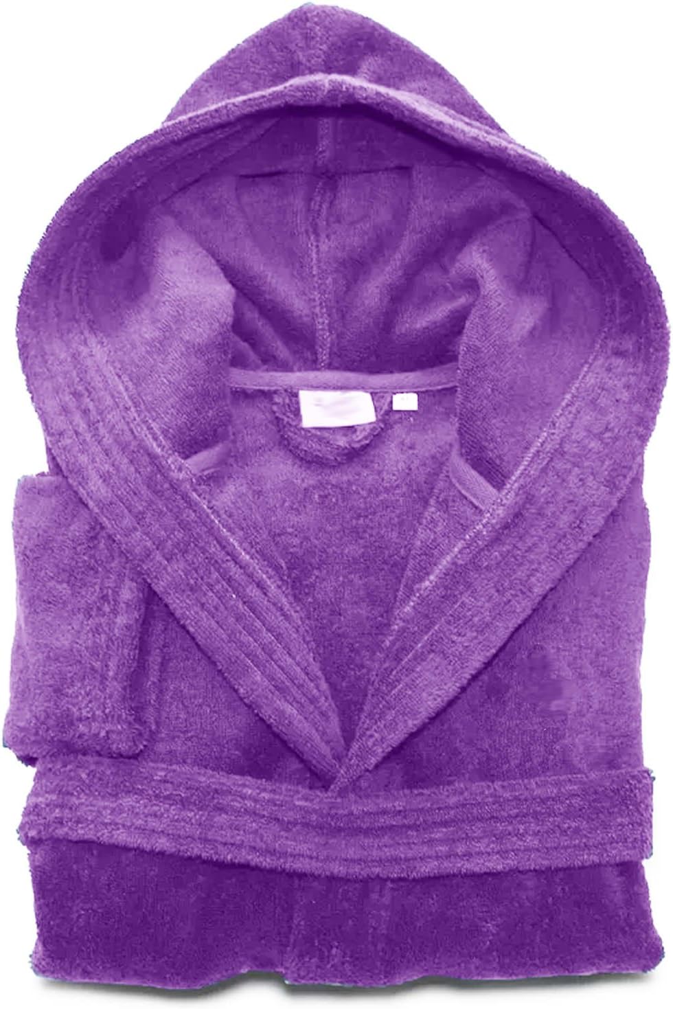 MENS LADIES UNISEX EGYPTIAN COTTON 500 GSM TERRY TOWELLING SHAWL COLLAR HOODED BATHROBE