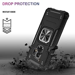 IKAZZ for Galaxy S9 Case,Dual Layer Soft Flexible