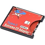 QUMOX SD SDHC SDXC to CF Compact Flash Memory Card Adapter Reader Type 1 Supports WiFi Card