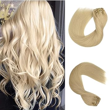 Amazon Com Clip In Hair Extensions 180 Grams Long Clip In Human