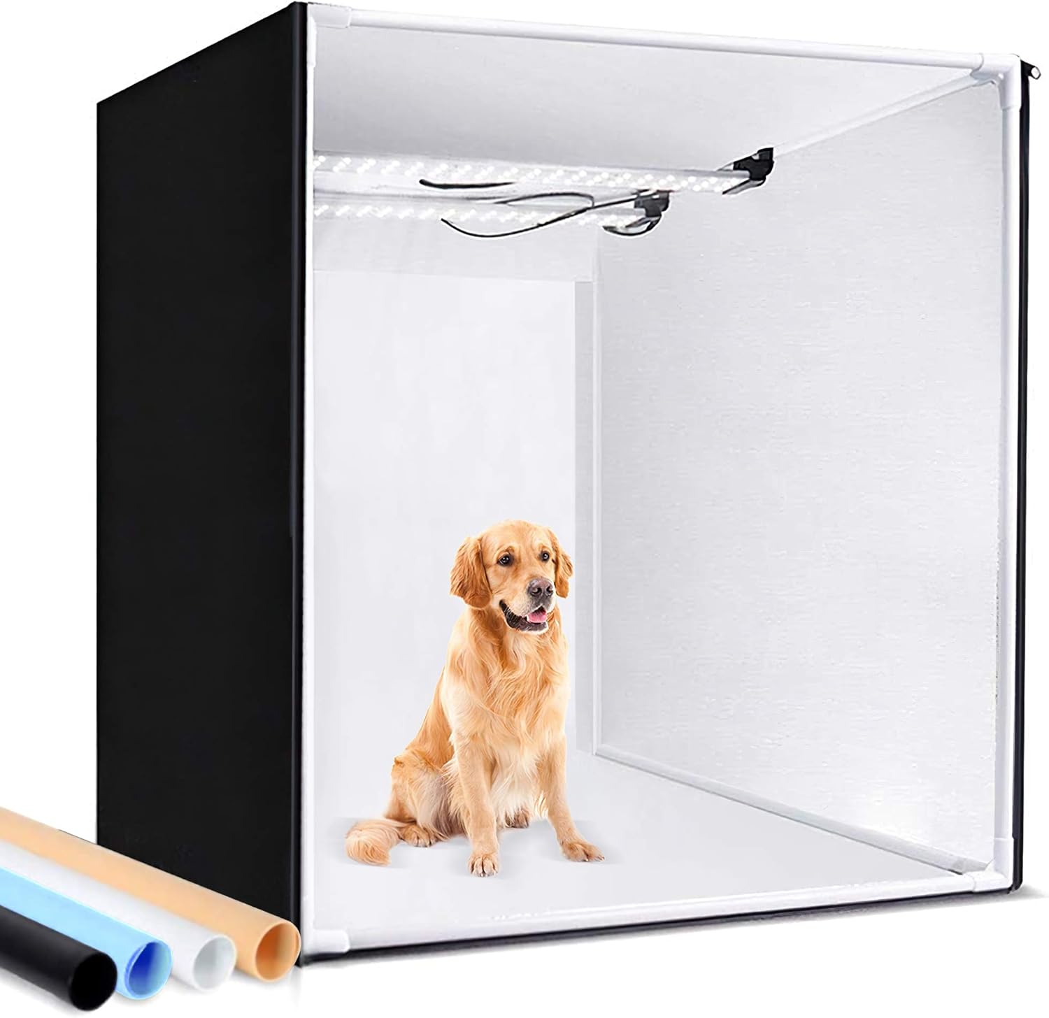 Photo Light Box, SAMTIAN 100x100x100CM Portable Amazon.co.uk Camera