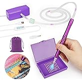 Electric Diamond Painting Pen with Adjustable Suction Vacuum Diamond Art Painting Pen Kit with Storage Tray Bag Epainter Acce