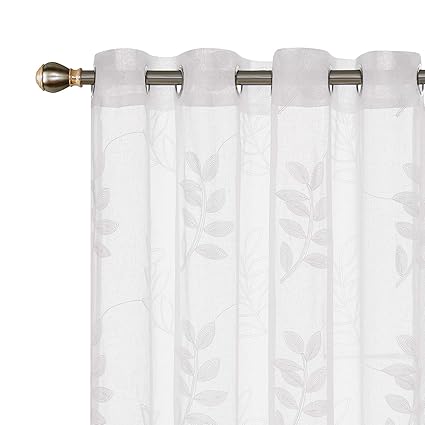 Decoration Deconovo Home Decoration Star Foil Printed Voile Net