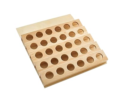 Rev A Shelf 16 In K Cup Custom Drawer Insert Natural Amazon In