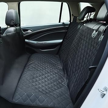 Amazon Sanaris 新型ペット用ドライブシート 車用ペットシート カーシートカバー 柔らかい素材 Tpu防水 洗濯機洗える 滑り止め 犬ドライブ マット 犬 車 シート ペットドライブシート カー用品 犬 ドライブボックス 大中小型車用 全種犬用猫用 車後部座席 車載カバー