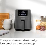 Chefman 2L Mini Air Fryer Digital Space Saving Compact Grey view 6