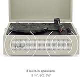 Crosley Voyager Portable Turntable Bluetooth 3-Speed Suitcase Vinyl Player view 7