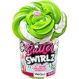 COMPOUND KINGS Fluffy Butter Swirlz Slime Jar |Sensory Toys | Non-Sticky | Stress Relieving Tactile Play | Green Apple | Ages 4+